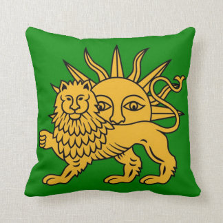 Coussin Lion et Sun