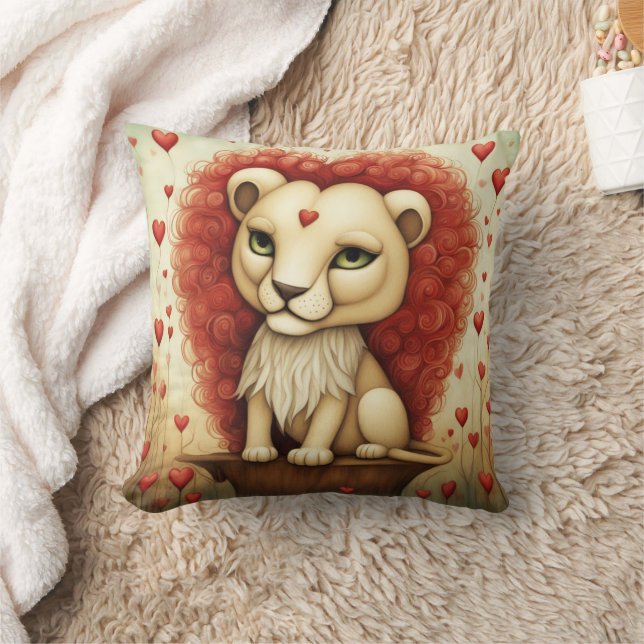 Coussin Lion Love 3 (Couverture)