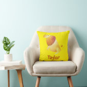 Coussin Lion majestueux jaune (Chaise)