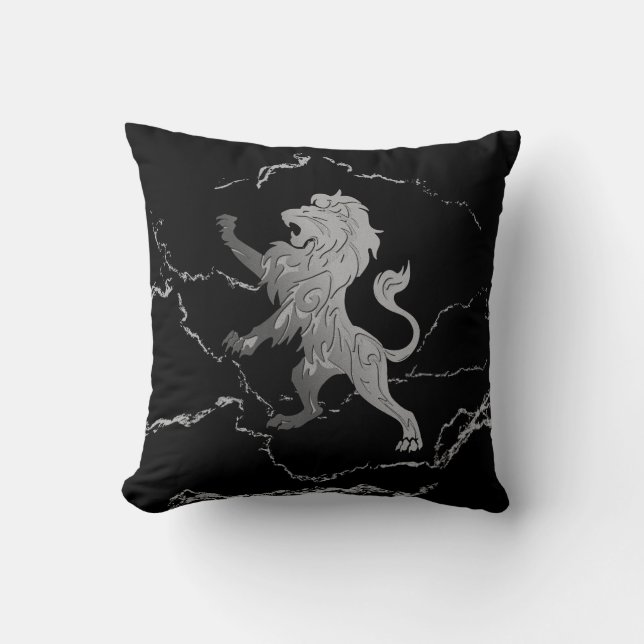 Coussin Lion royal d'argent (Recto)