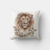 Coussin Lion Safari Impression Jeu d'oreiller (Recto)