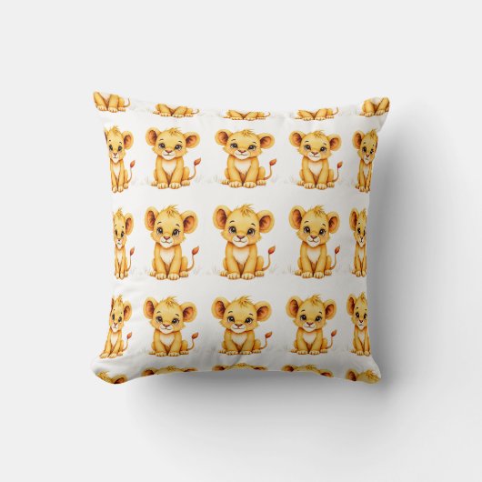 Coussin Lionceau adorable (Recto)