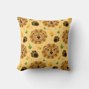 Coussin Lions cutest roi avec pattes