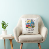 Coussin Lire à travers le hamster d'Amérique (Chaise)