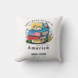 Coussin Lire à travers le hamster d'Amérique