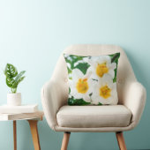 Coussin Lis blancs - Symbole d'amour (Chaise)