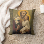 Coussin Lis de Jésus de bébé de St Joseph (Couverture)
