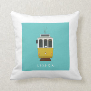 Coussin Lisbon Tram Pillow