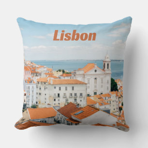 Coussin Lisbonne Portugal Plages de l'Atlantique Toits rou