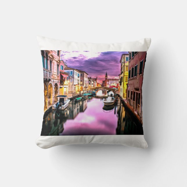 Coussin L'Italie jette un oreiller. (Recto)