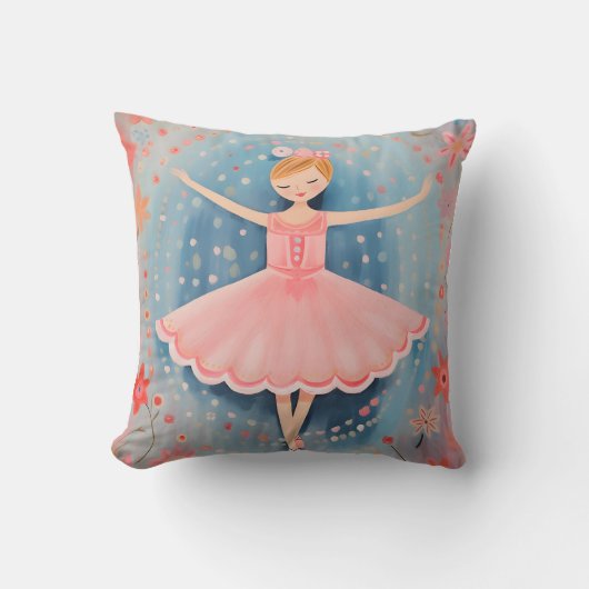 Coussin Little Ballerina (Recto)
