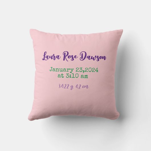 Coussin Little Dragon natation stat mignon vert aquarelle (Verso)