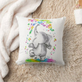 Coussin Little Elephant Splash of Color (Couverture)
