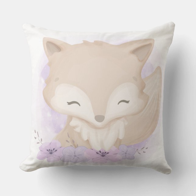 Coussin Little Fox Sweet Dreams (Recto)