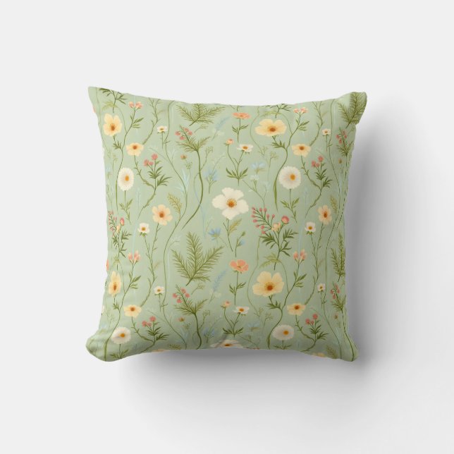 Coussin Little Meadow Flowers (Recto)