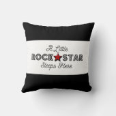 Coussin Little Rock Star Rocker Kid Rock et Roll Baby (Verso)