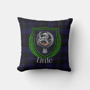 Coussin Little Scottish Clan Tartan & Crest