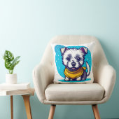 Coussin Little Westie (Chaise)