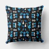 Coussin Livraison Twin Boy Stalk Blue (Verso)
