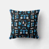 Coussin Livraison Twin Boy Stalk Blue (Verso)