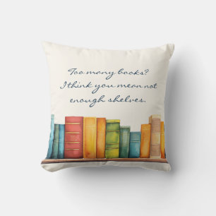 Coussin Livre de lecture drôle d'Humour