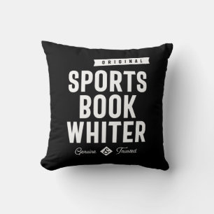 Coussin Livre de sport Whiter Job Title Don