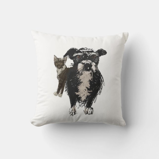 Coussin Lizzie&Kitty  (Recto)
