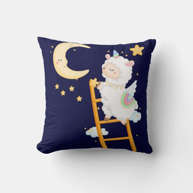 Coussin Llama (Recto)