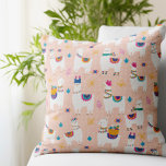 Coussin Llama Llama Cute Llama Motif rose<br><div class="desc">Llama Llama Cute Llama Coussin Motif - Llamas ont la réputation d'être des animaux très sociaux et intelligents. Vous vous démarquerez du troupeau avec ce coussin motif Llama accrocheur. Aménagez votre espace de vie ou votre espace de divertissement. Une super idée de cadeau pour ce Llama amoureux, membre de la...</div>