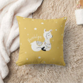 Coussin Llama Stars Infirmière Jaune (Couverture)