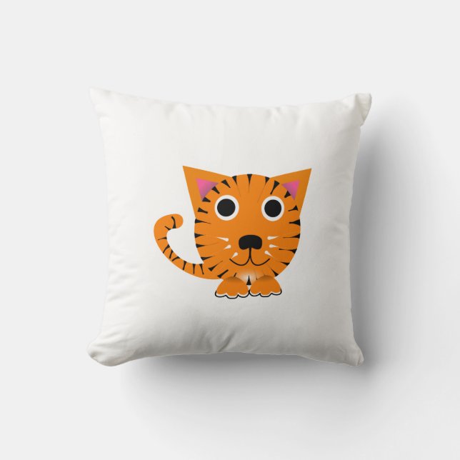 Coussin Llow PIllow du tigre bébé (Recto)