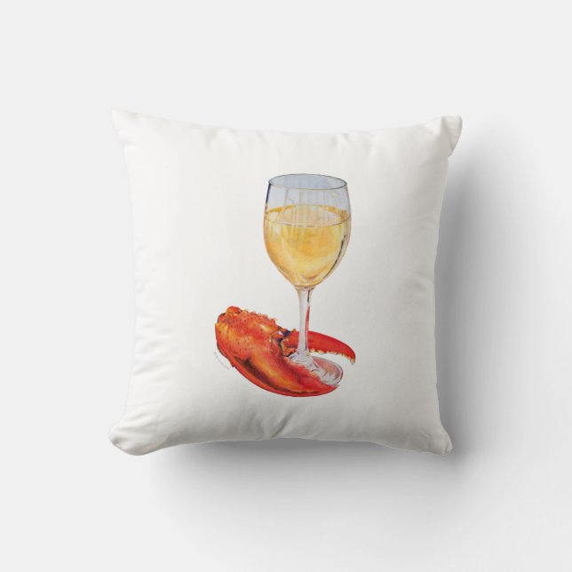 Coussin Lobster Claw and Wine (Recto)