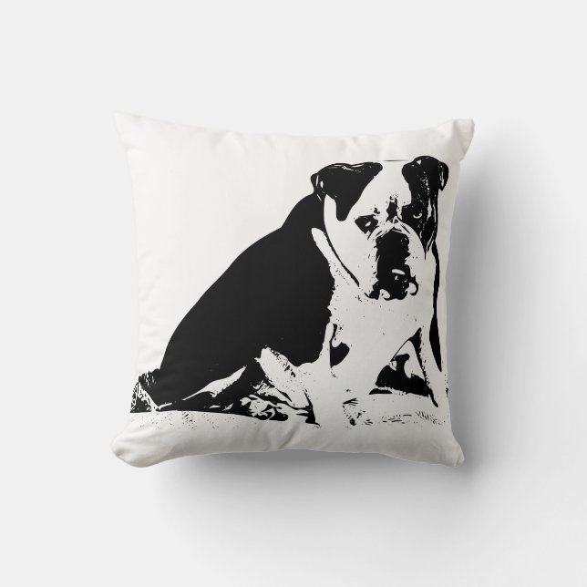 Coussin Loft Mood Bulldog (Recto)