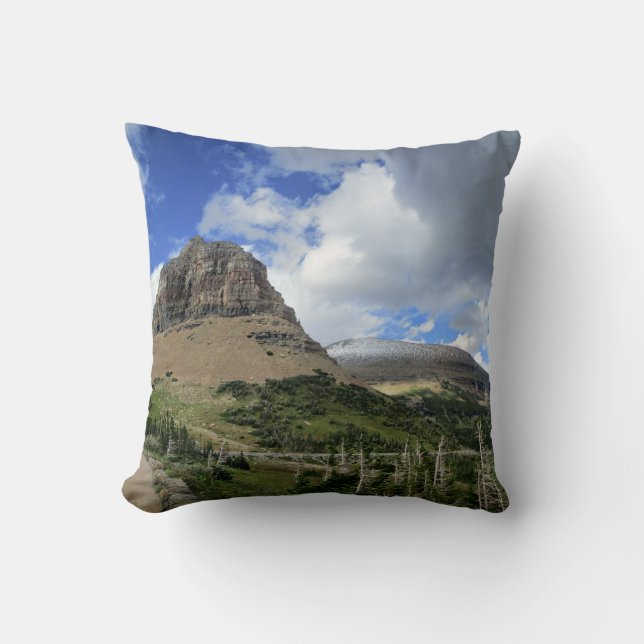 Coussin Logan Pass Panorama - Parc national des Glaciers (Recto)