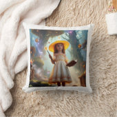 Coussin Logic Nahi, Magic Hai - Whimsical Statement T-Shir (Couverture)