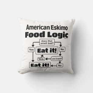 Coussin Logique alimentaire américaine Eskimo