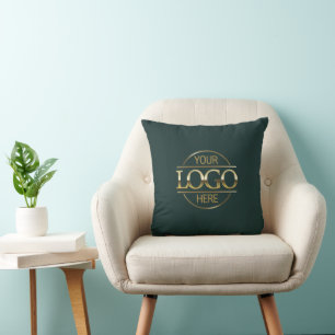 Coussin Logo commercial de marque Dark Green Entreprise
