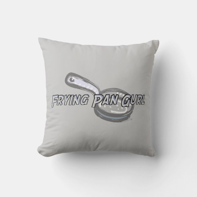 Coussin Logo de Gurl de poêle (Recto)