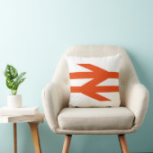 Coussin Logo de la double flèche des chemins de fer britan (Chaise)