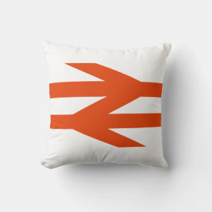 Coussin Logo de la double flèche des chemins de fer britan