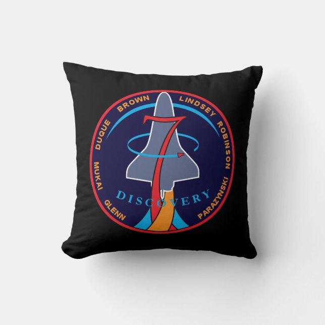 Coussin Logo de la mission STS-95 de la navette spatiale D (Recto)