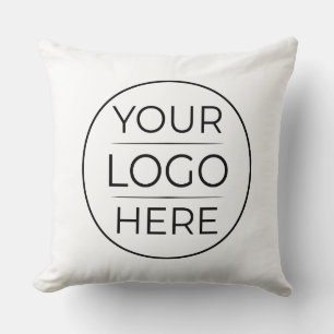 Coussin Logo de marque d'entreprise moderne