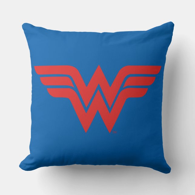 Coussin Logo de Red Wonder Woman (Recto)