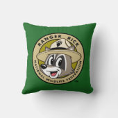 Coussin Logo de Rick de garde forestière de Rick | de (Verso)