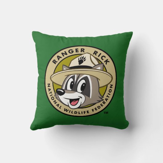 Coussin Logo de Rick de garde forestière de Rick | de (Verso)