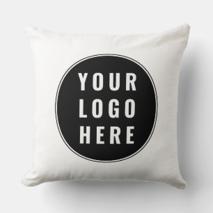 Coussin Logo de société moderne pour site web promotionnel