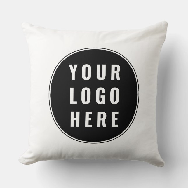 Coussin Logo de société moderne pour site web promotionnel (Recto)