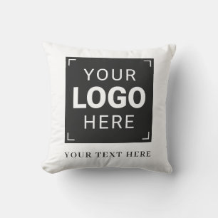 Coussin Logo de société personnalisé