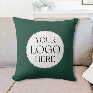 Coussin Logo de société personnalisé Cadeau promotionnel p