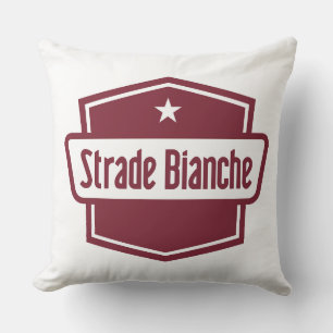 Coussin Logo de Strade Bianche